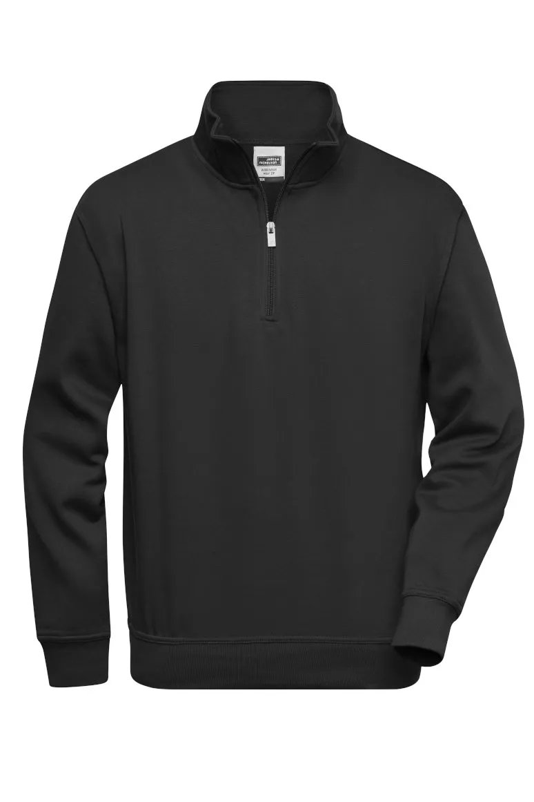 J&N Workwear Half Zip Sweat