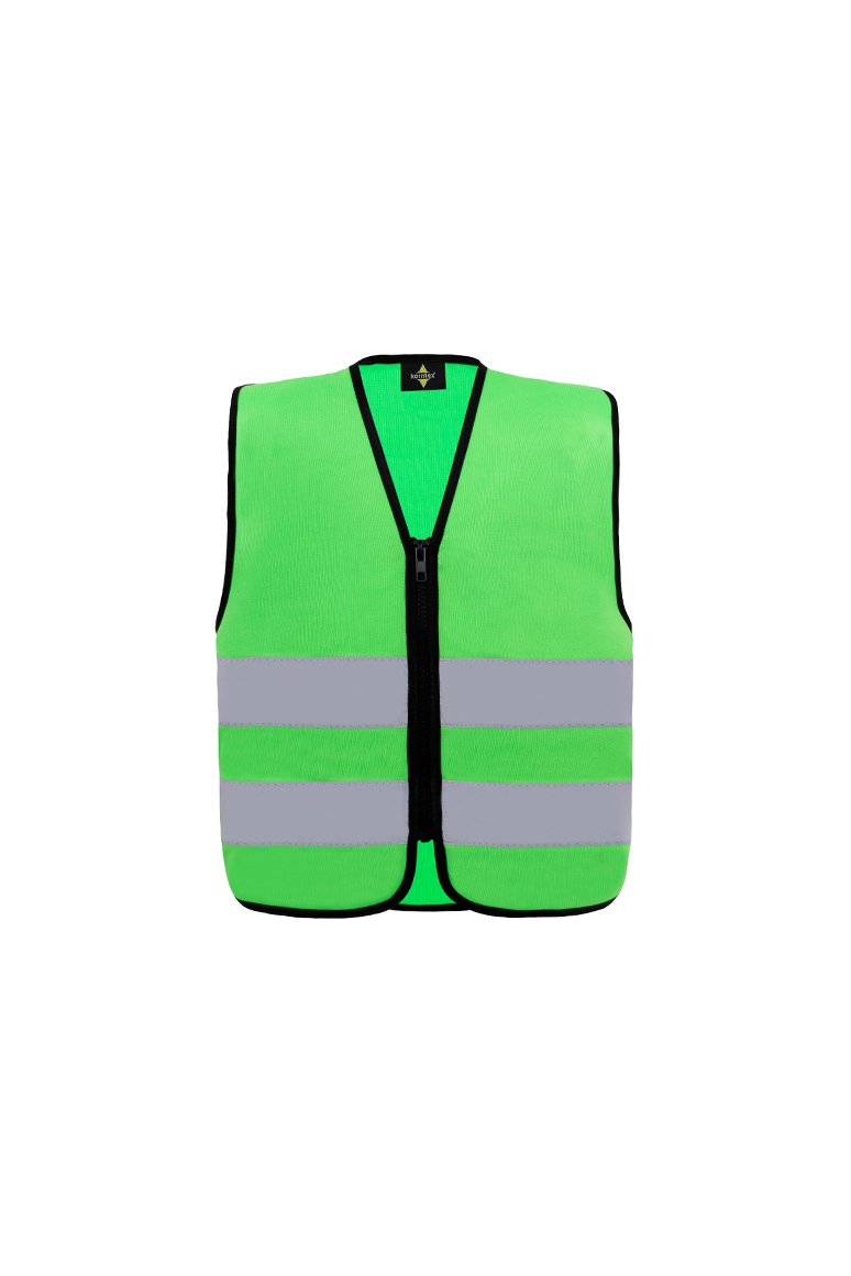 Kinder-Warnweste (Kids´ Hi-Vis Safety Vest With Front Zipper Aalborg)